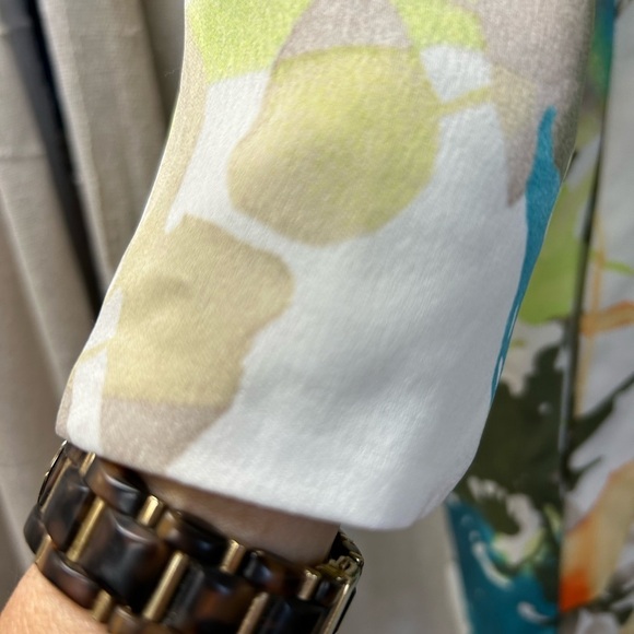 Chicos' Spring Paradise Duster/ Size 3 - Picture 4 of 14